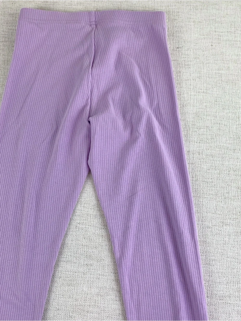 Old Navy New girl's Ribbed Lavender Leggings size M(8)